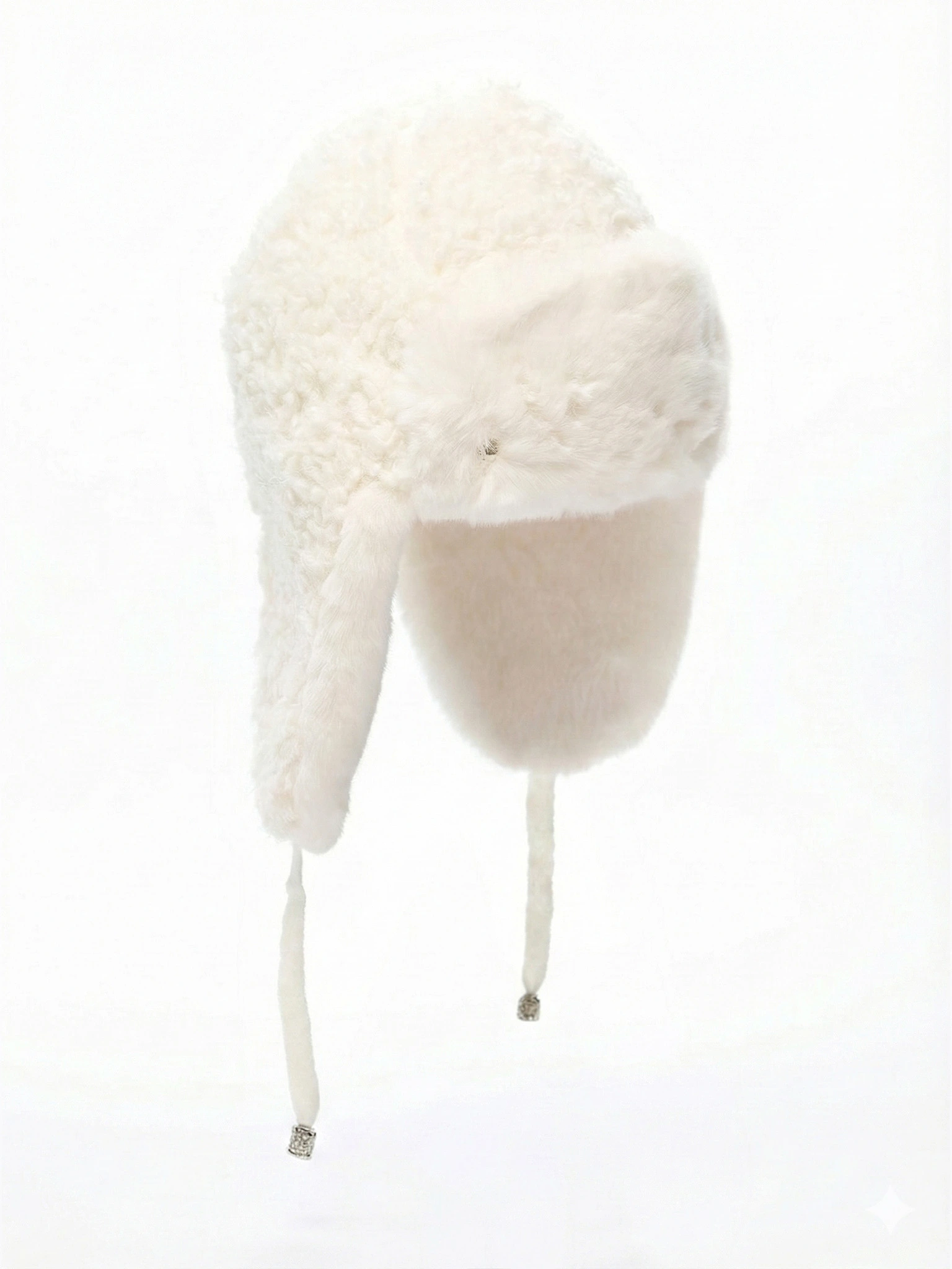 Шапка-ушанка с меховым козырьком в ассортименте